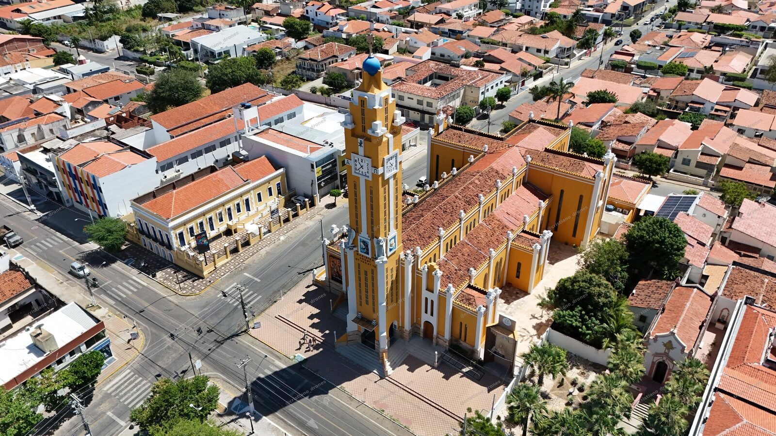 Igreja Matriz vista aérea